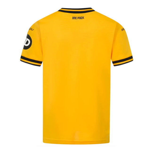 2024-2025 Wolves Home Shirt (Kids) (Djiga 34)-SoccerKits Hub | Buy Soccer Jerseys Online